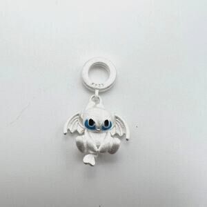 NEW Light Fury White Dragon Charm for European Bracelet